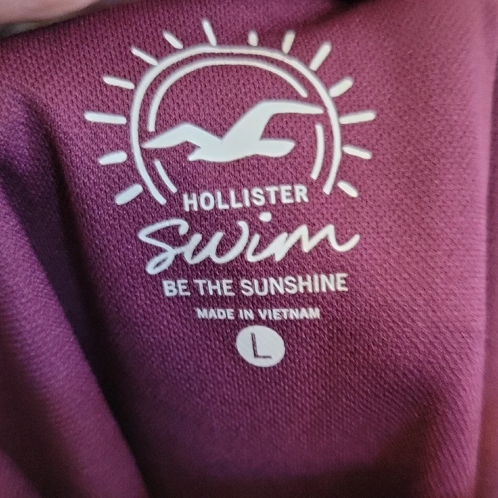 Hollister Purple One-Piece Swimsuit - Picture 3 of 7